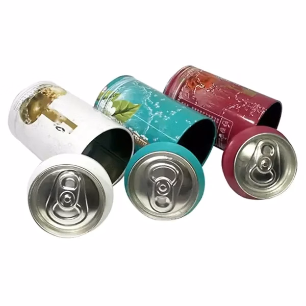 Custom Full-Color Metal Can-Shaped Container for Gifts and Snacks — Novelty Packaging