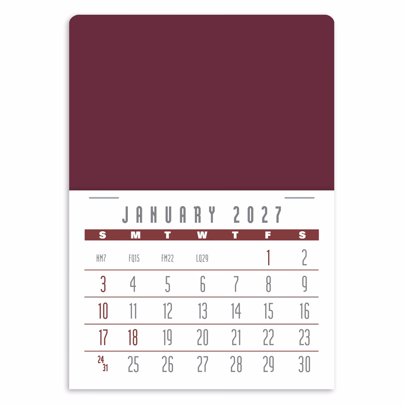 Triumph® Calendars Press-N-Stick Contemporary Calendar
