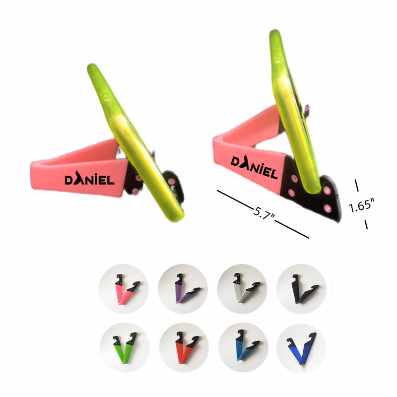 Foldable V-shaped Phone And Tablet Desktop Stand