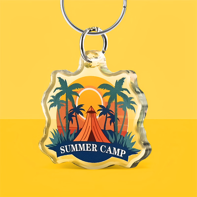 2.75" Custom Acrylic Keychain