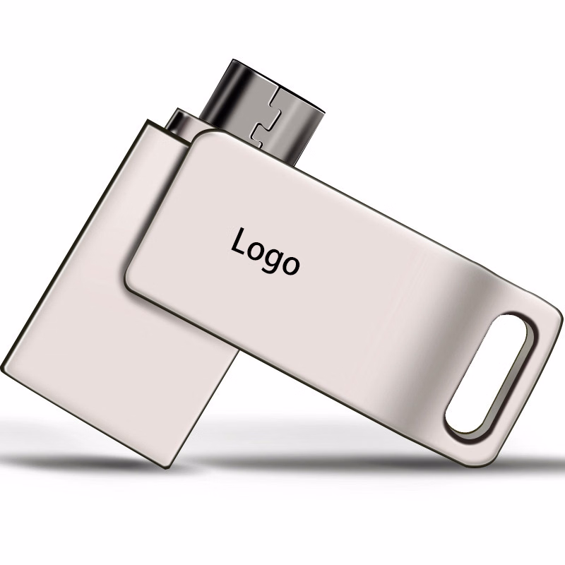 Waterproof Rotary Telescopic USB Flash Drive