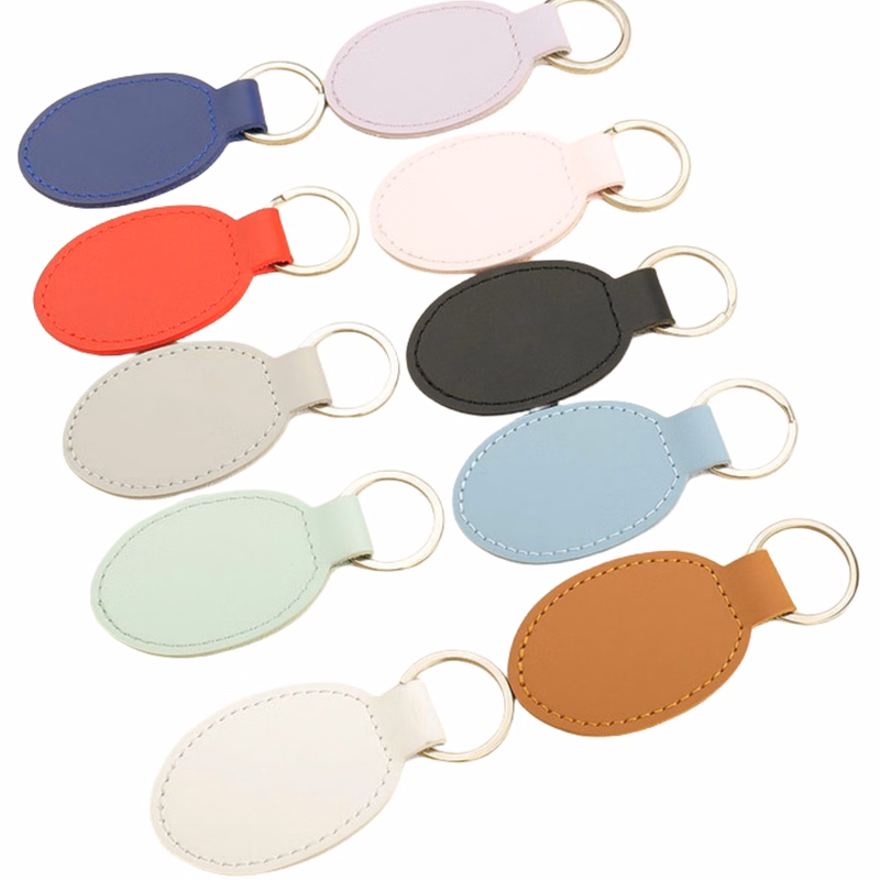 Portable Multifunctiona PU keychain