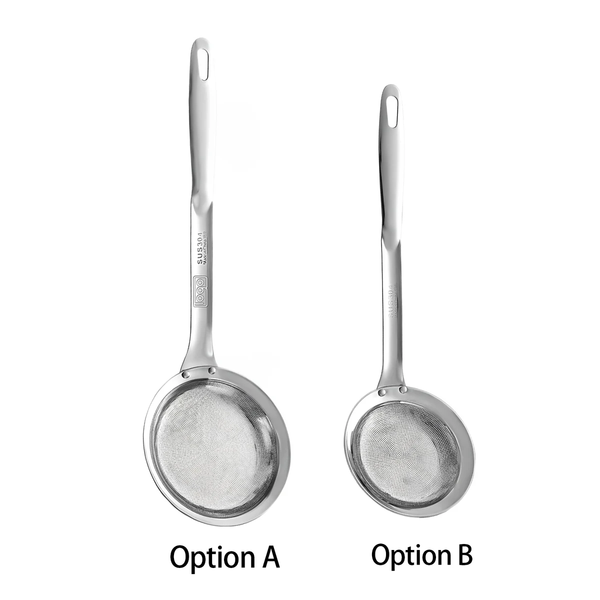 Multi-Purpose Stainless Steel Kitchen Strainer - Durable 1