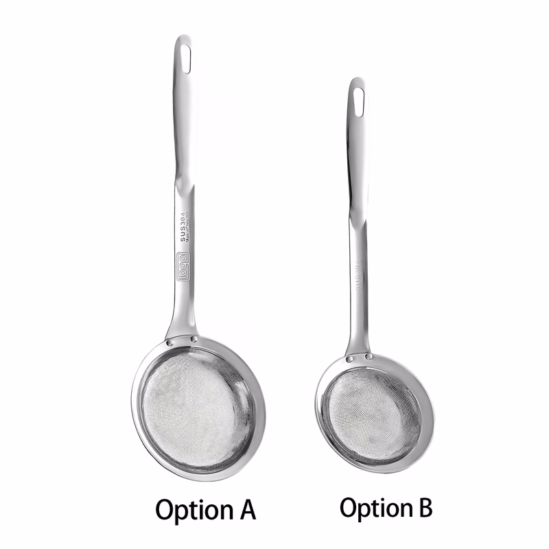 Multi-Purpose Stainless Steel Kitchen Strainer - Durable