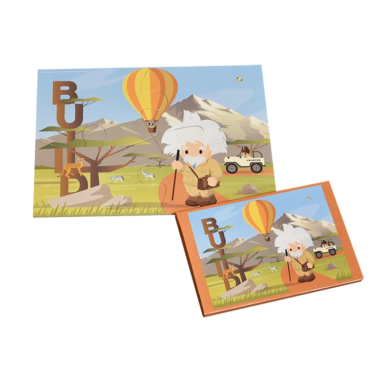 4 Pieces - 10" X 14" - Large Puzzle in Box 1