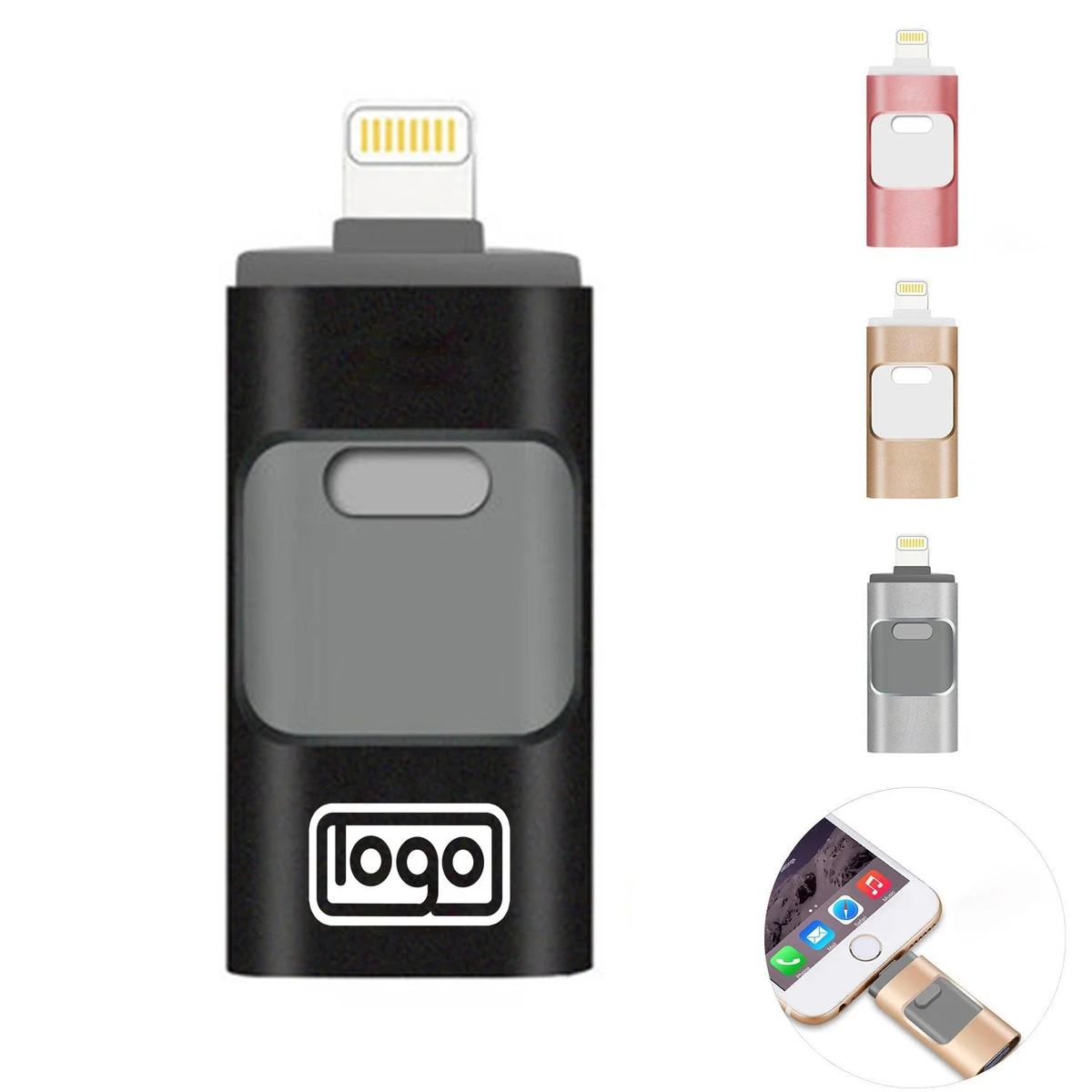 USB 3-in-1 64G Flash Drive 1