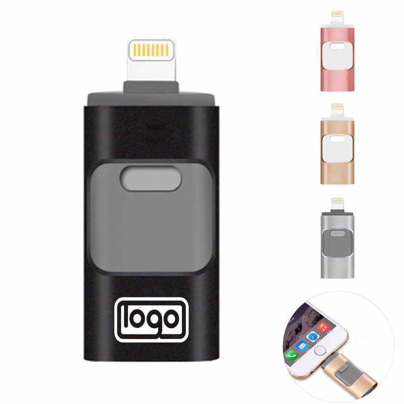 USB 3-in-1 64G Flash Drive