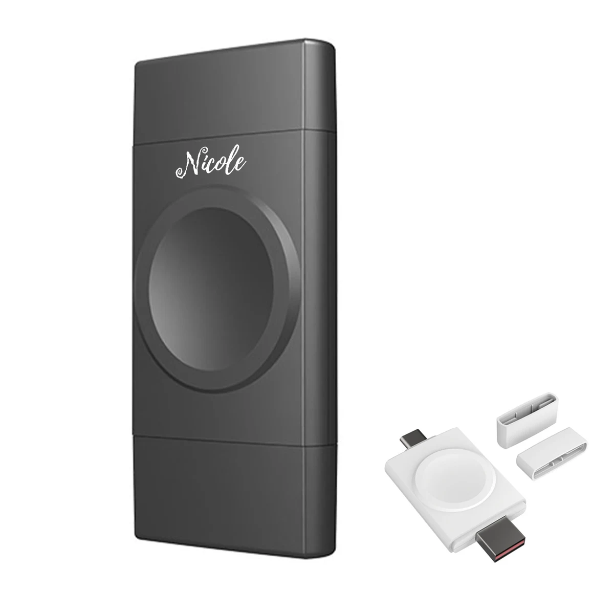 Dual Interface USB/Type-C Portable Watch Charger 1