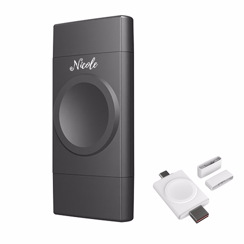 Dual Interface USB/Type-C Portable Watch Charger