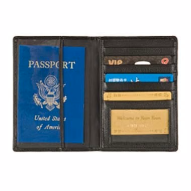 SYNTHENTIC PU LEATHER TRAVEL ORGANIZER
