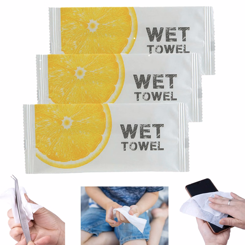 Custom 75% Alcohol Individually Wrapped Wipes