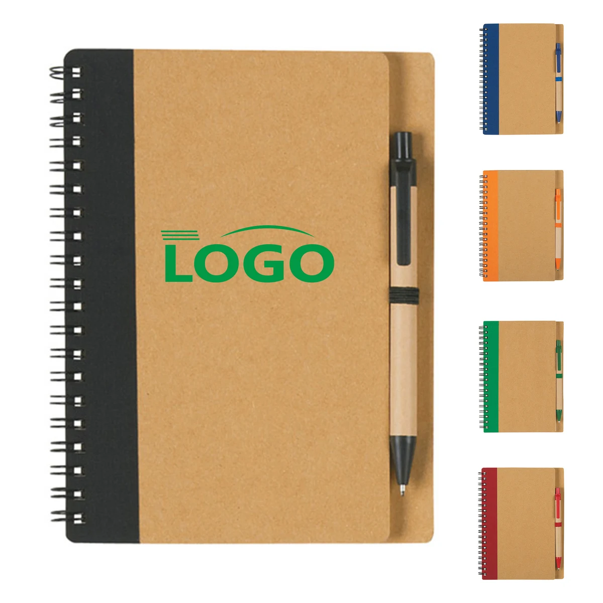 7x5 Inch Eco-Friendly Notebook with Pen 1