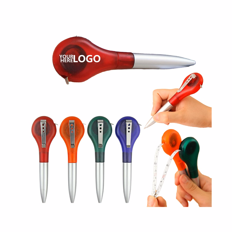 Customizable Logo Retractable Ruler Ballpoint Pen