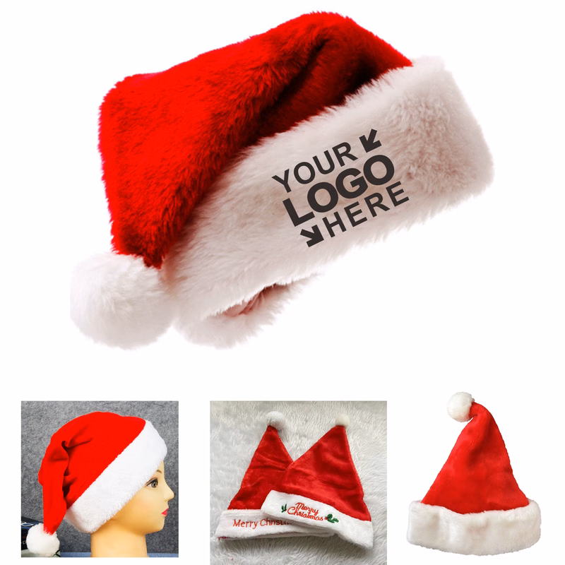 MOQ50Pcs Custom Adult & Children Christmas Hat