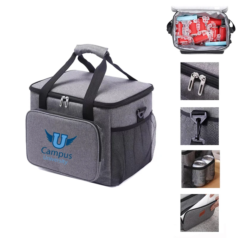 25L Large Lunch Bag Insulated Cooler bag Cooling Tote bag 1
