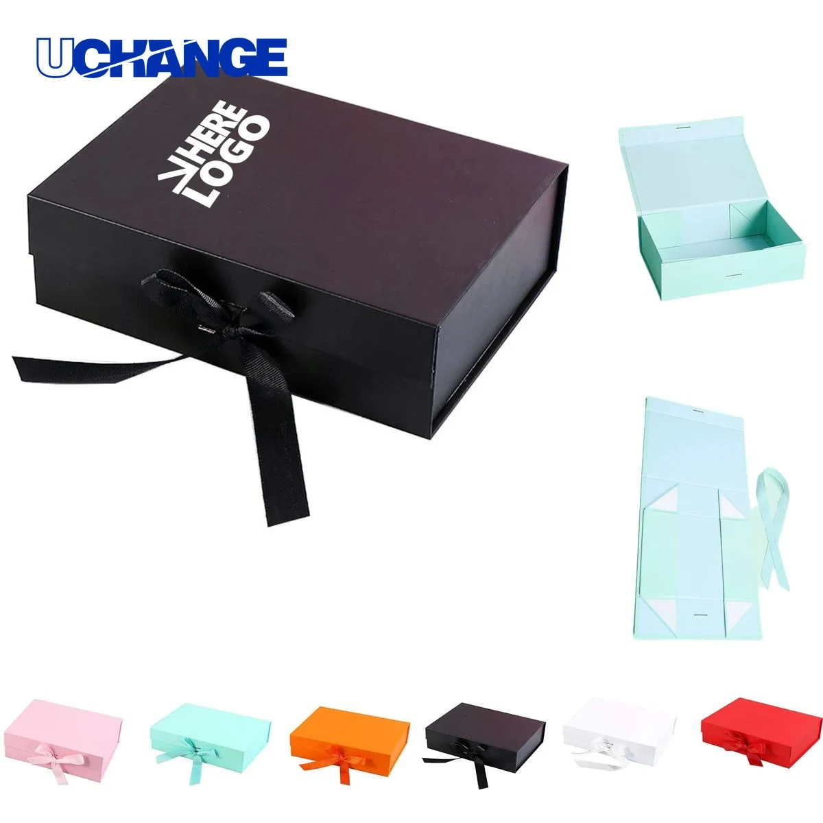 Collapsible Magnetic Gift Packaging Box 1