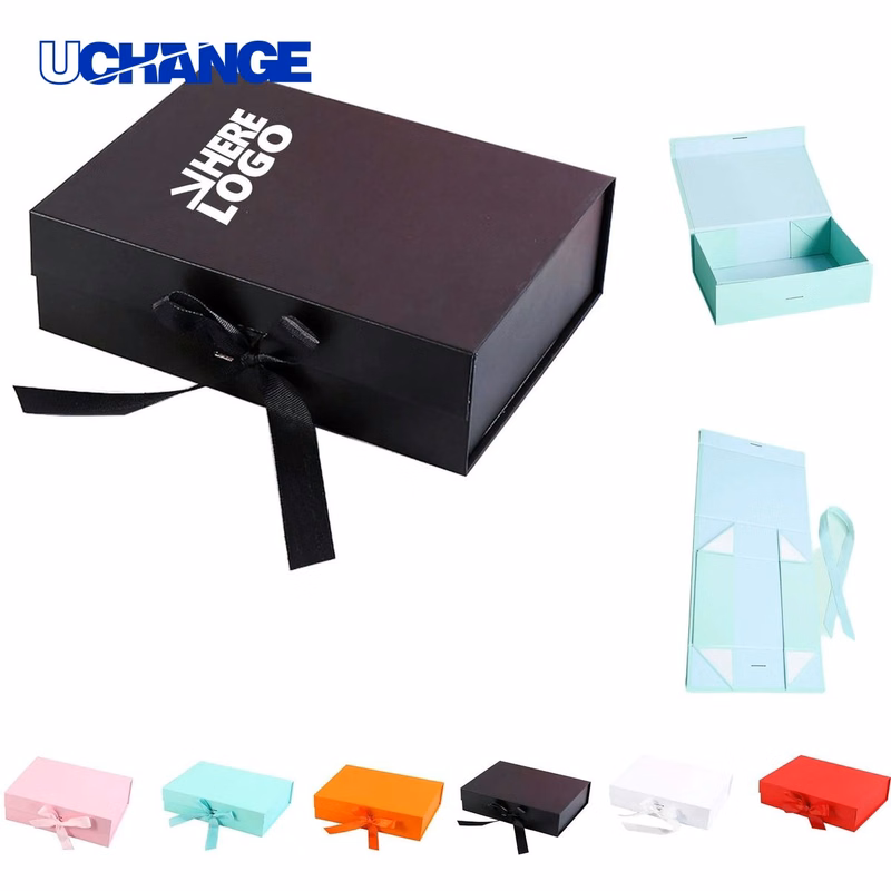 Collapsible Magnetic Gift Packaging Box