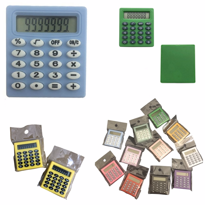Multi-Color Pocket Calculator