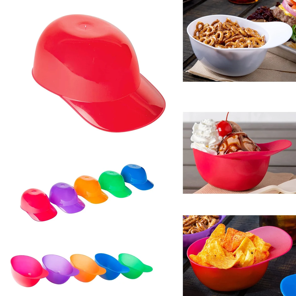 Kids Snack Baseball Helmet Bowls 1