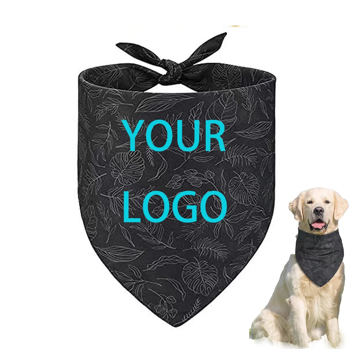 Pet Dog Saliva Towel 1