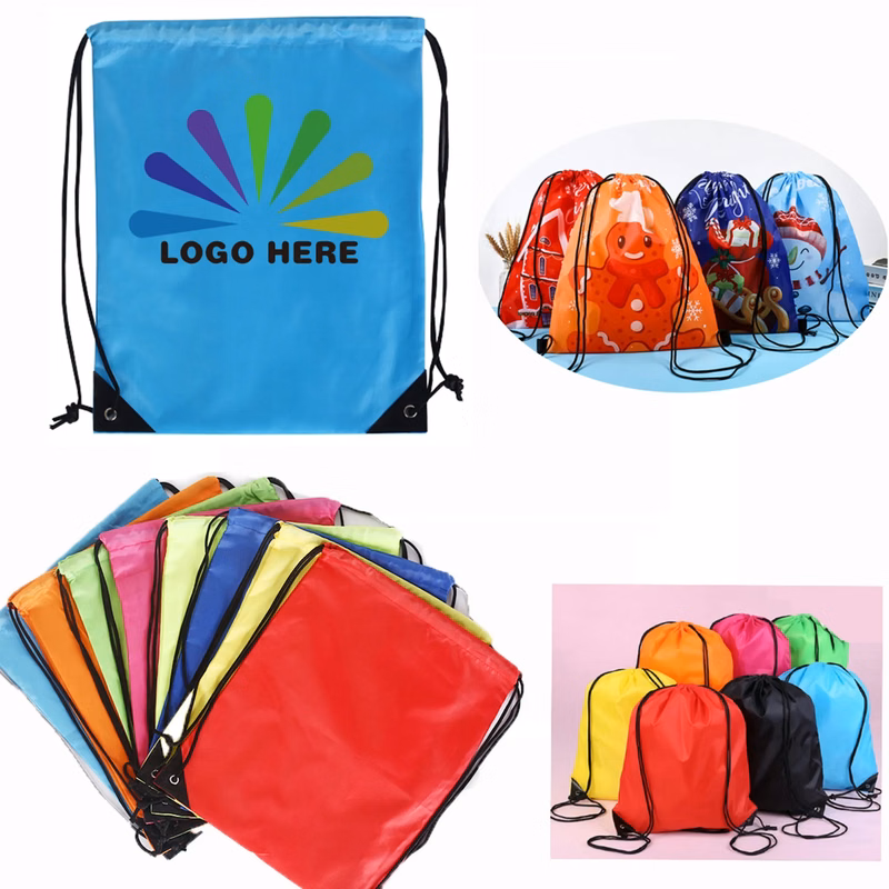 Custom Poly Oxford Storage Pouch - Shoes & Balls
