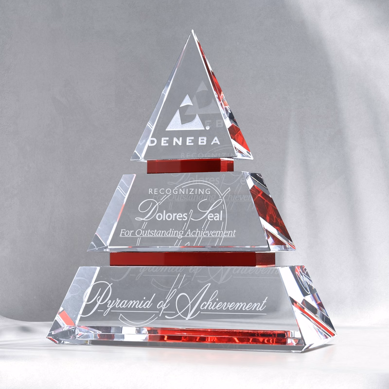 Accolade Ruby Pyramid