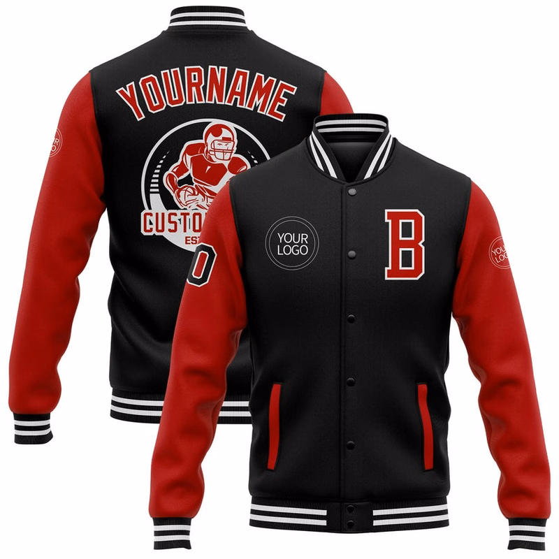 Custom Sublimated Men's Varsity / Letterman Jacket