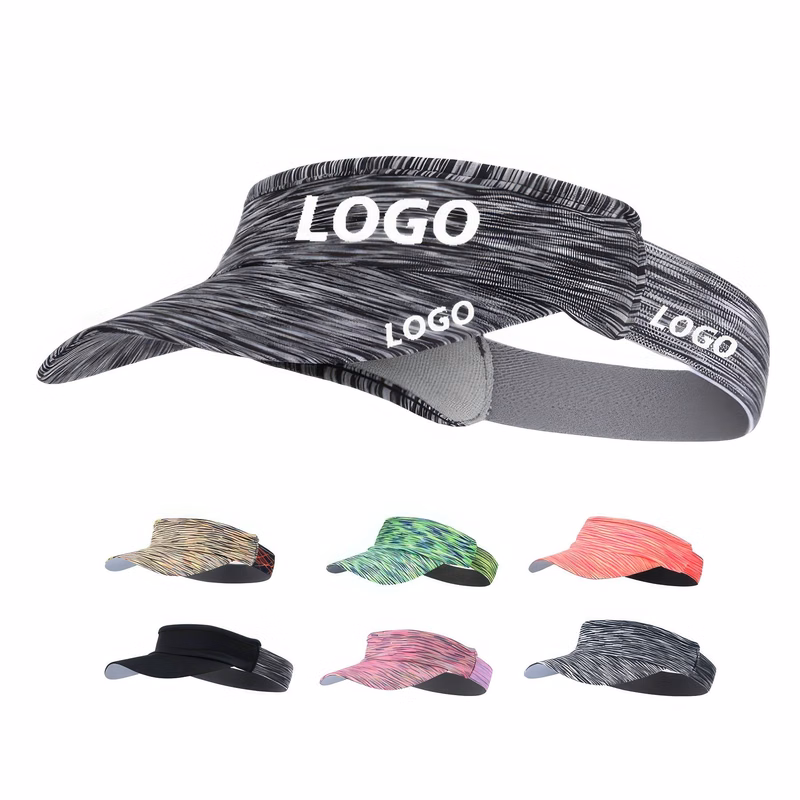 Custom Adjustable Sun Visor Quick Dry Hat for Women Men