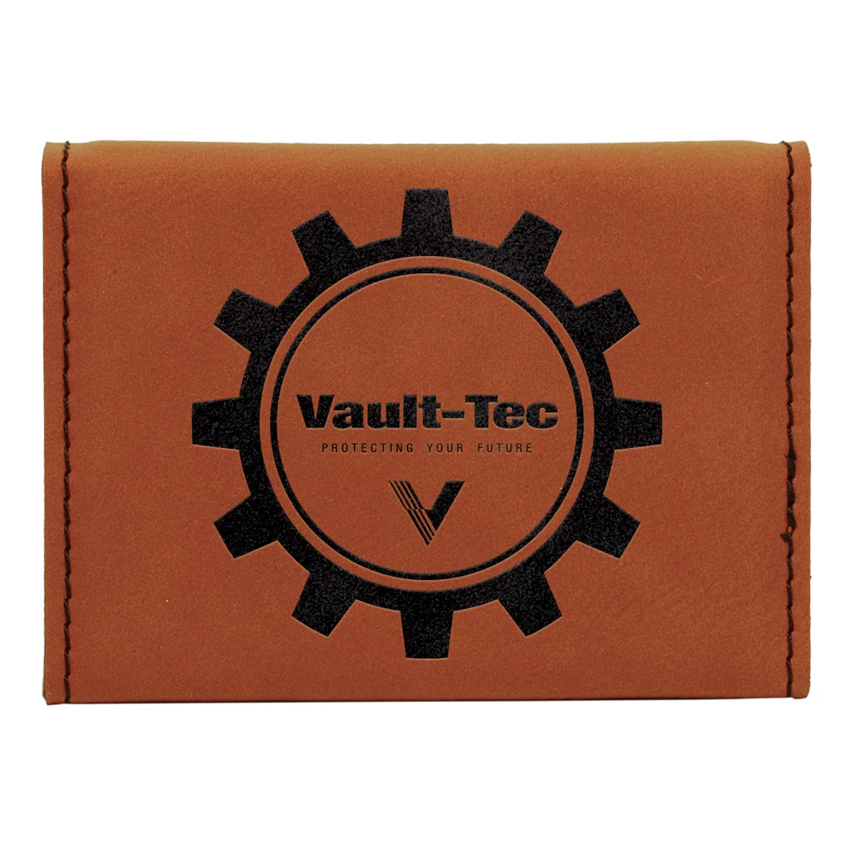 Rawhide Leatherette Business Card Holder 1