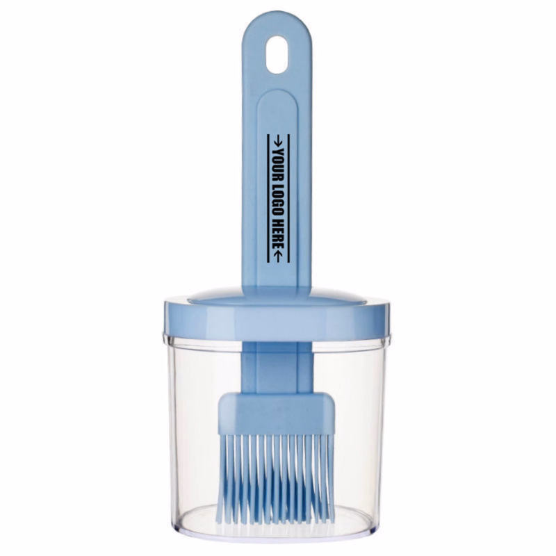 Silicone BBQ brush with An Integrated Oil Bottle