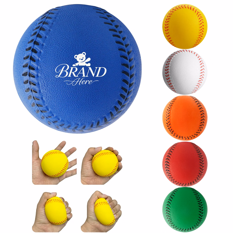 Baseball Shaped Stress Relief Ball