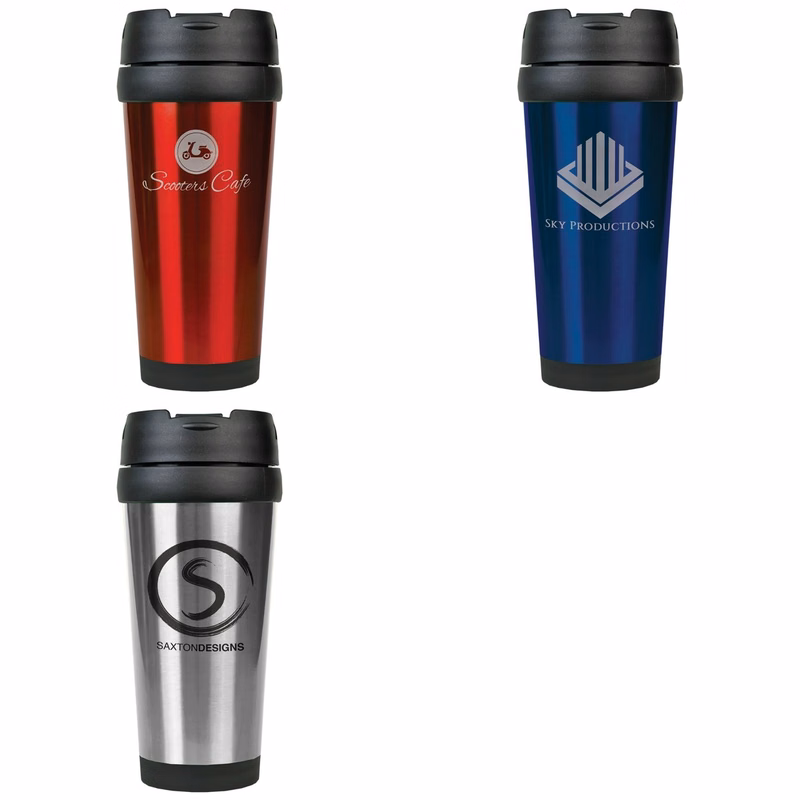 16 oz Stainless Steel Travel Mug Without Handle