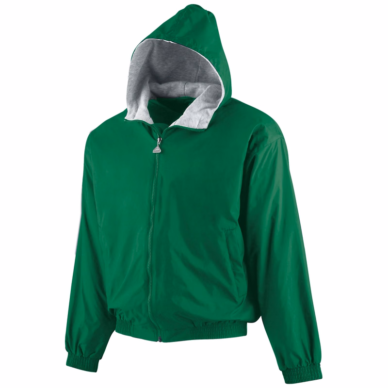 Youth Hooded Taffeta Jacket/Fleece Lined