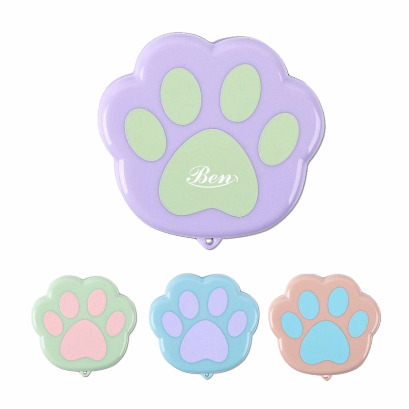 4 Oz Cartoon Cat Paws Folding Cup Telescopic Water Bottle