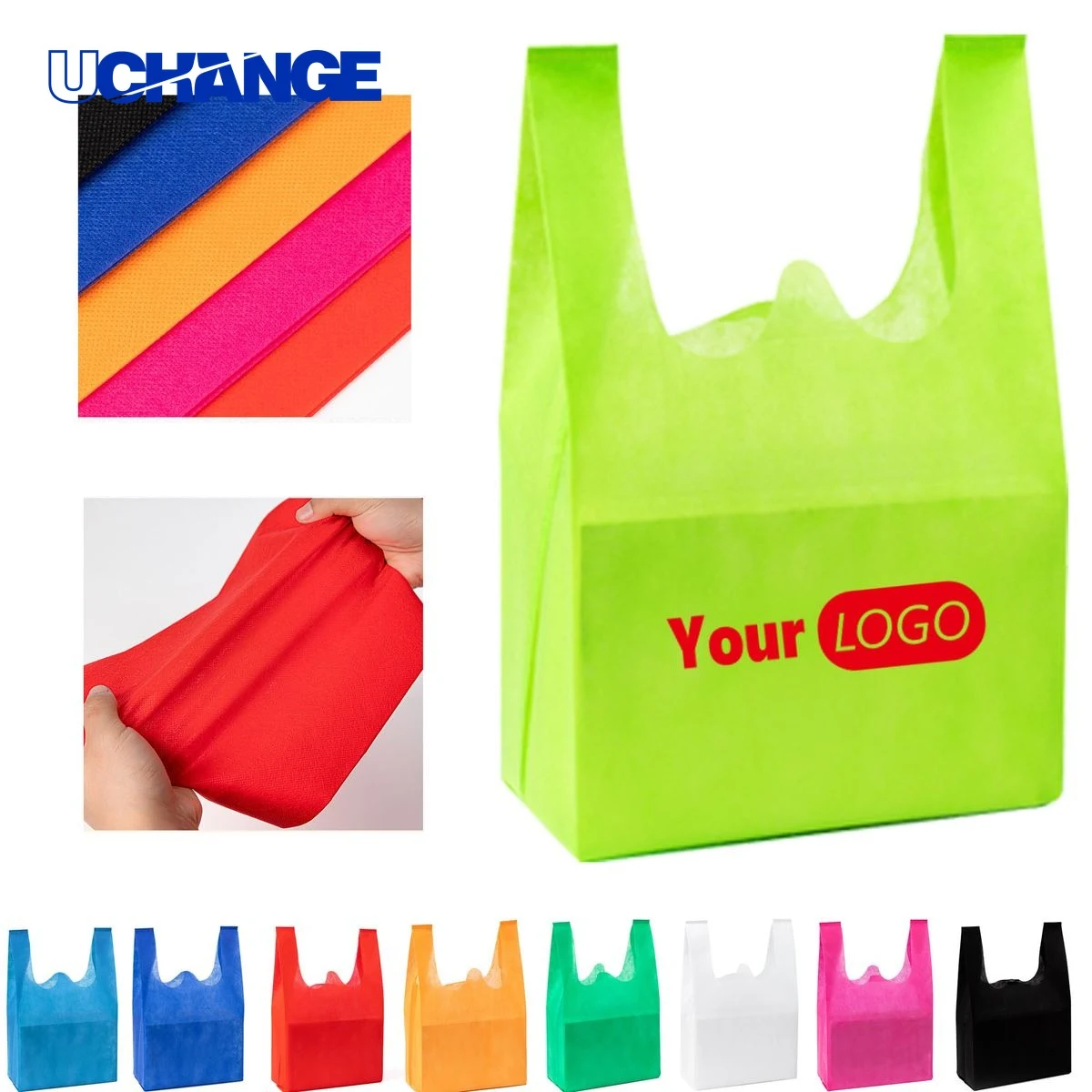 Non-Woven Tote Bag with Customizable Logo 1