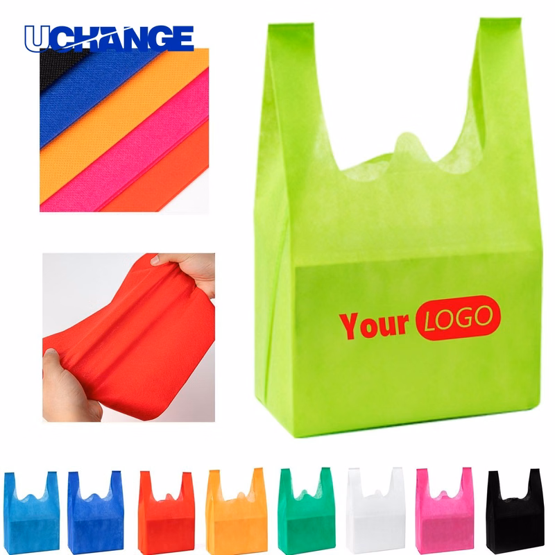 Non-Woven Tote Bag with Customizable Logo