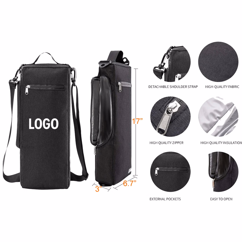 Slim Shoulder Strap Insulated Cooler Bag