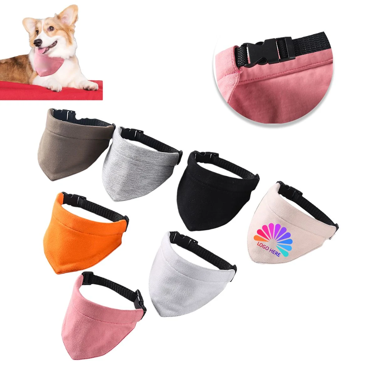 Cotton Pet Drool Towel 1