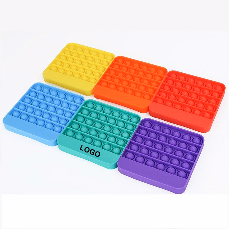 Square pop fidget toys