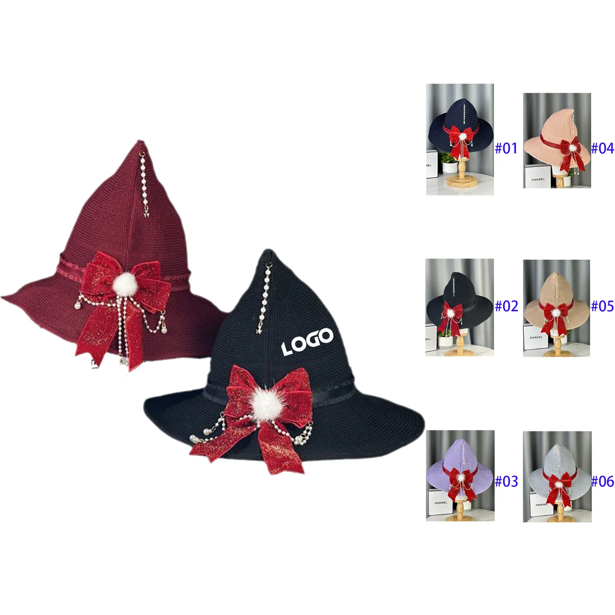 Halloween Adult Witches Hat 1