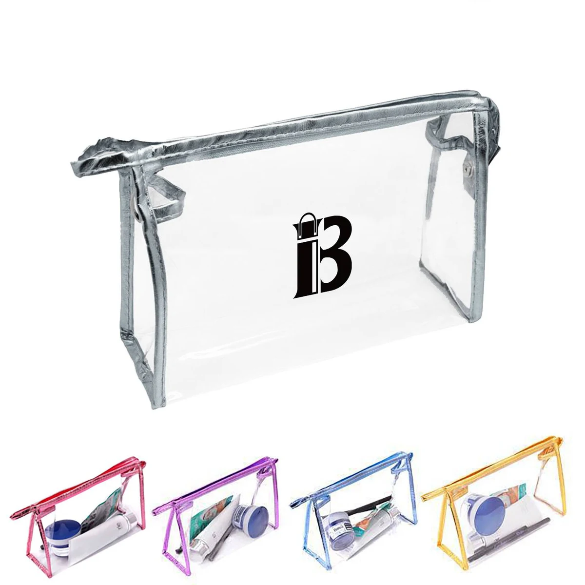 Clear PVC Cosmetic Pouch 1