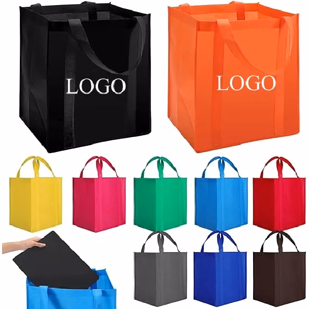 Non-Woven Reusable Grocery Shopping Tote Bag