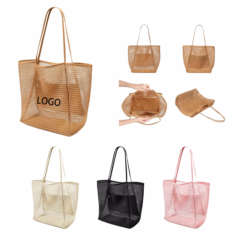 MOQ10 Foldable Mesh Tote Bag
