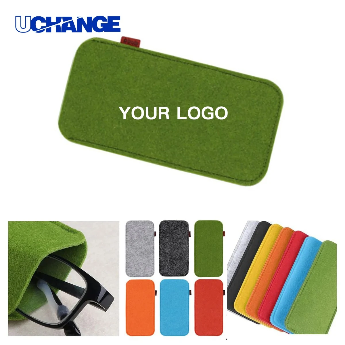 Protective Felt Glasses Case 1