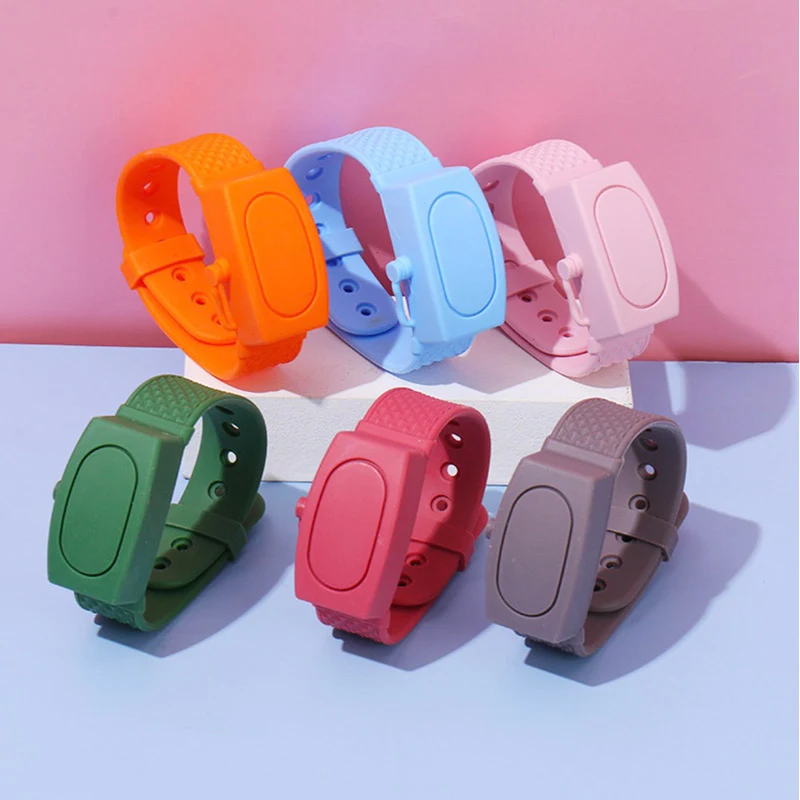 Refillable Hand Sanitizer Wristbands 1