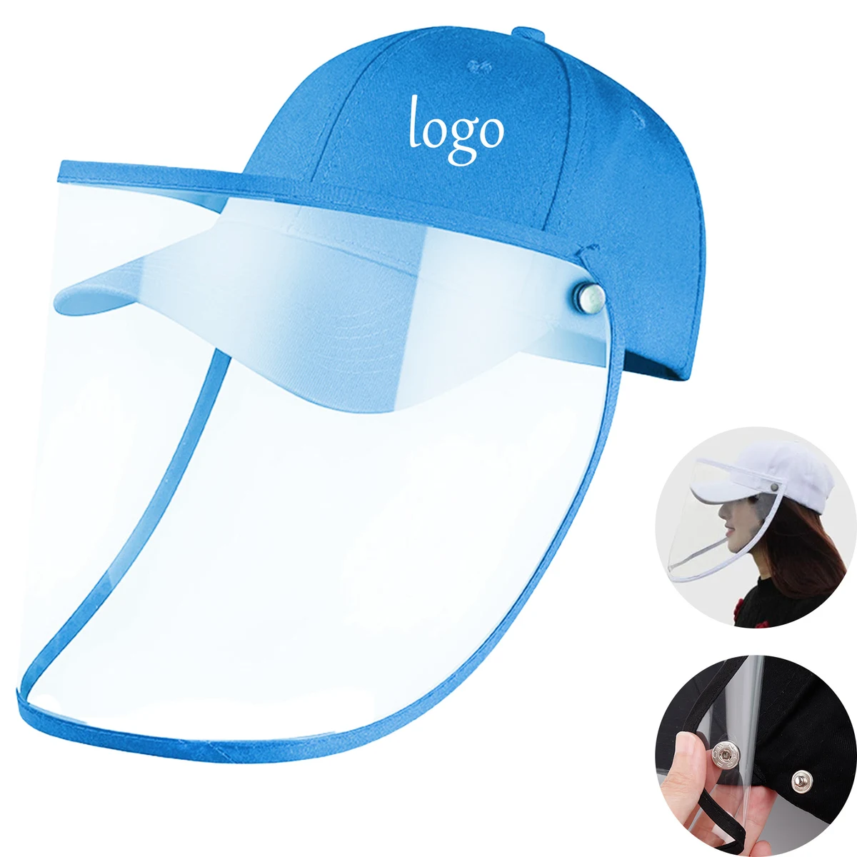 Baseball Hat with Protection Cover 1