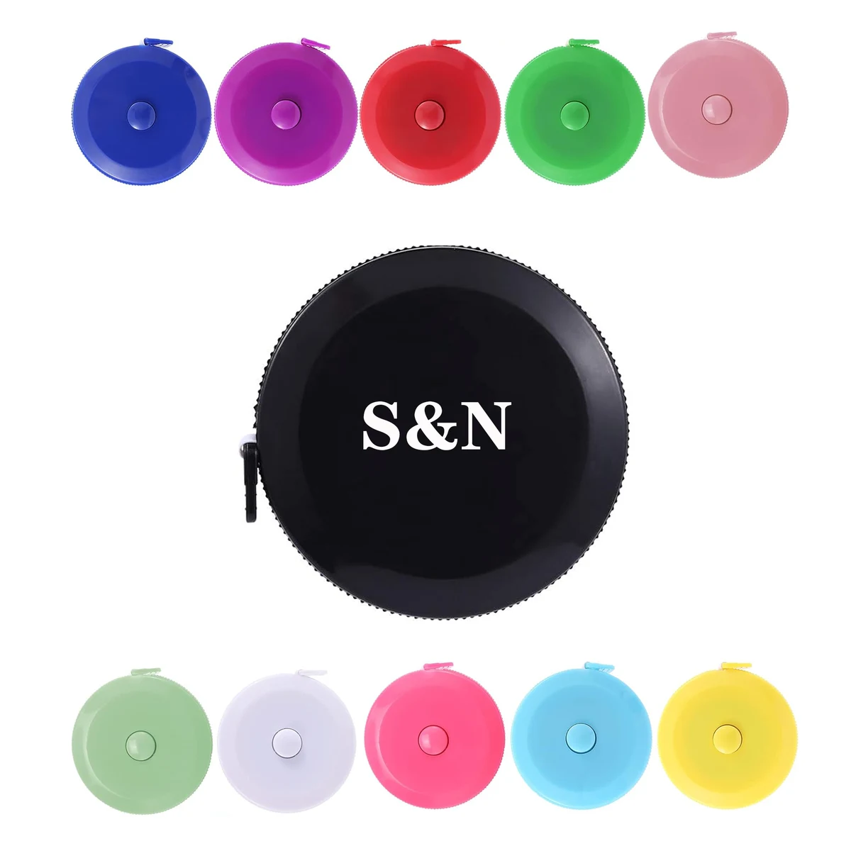 Retractable Double-Sided Measuring Soft Tape 1