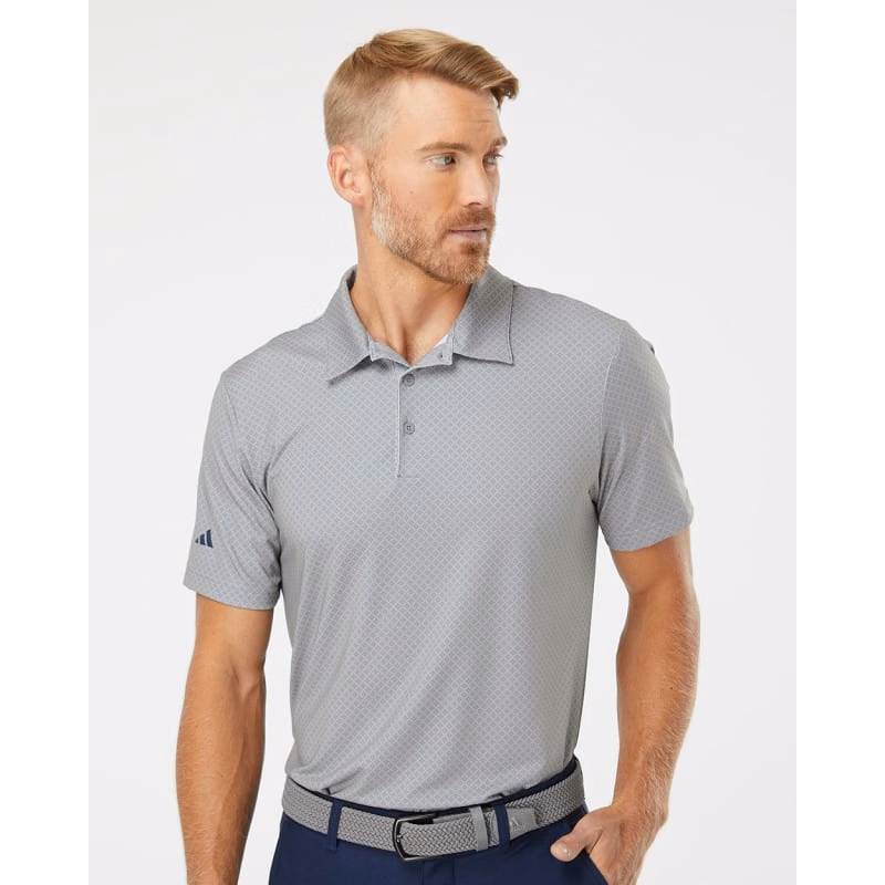 Adidas Men's Ultimate365 Diamond Dot Print Polo - A498