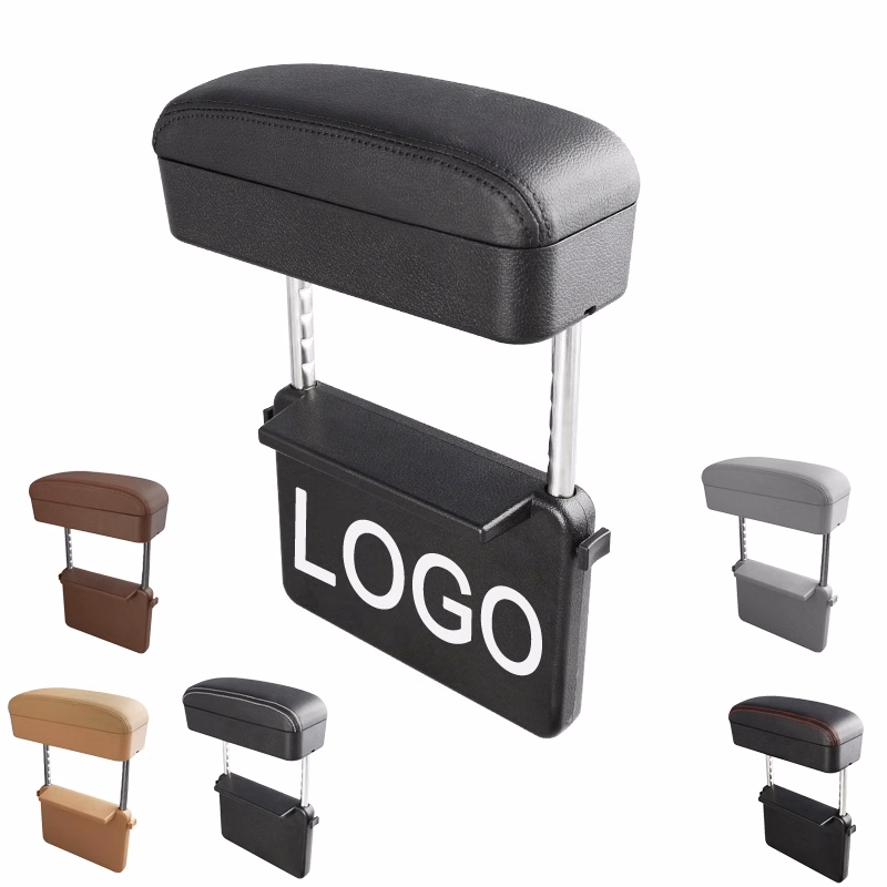 Custom Gift Adjustable Leather Car Armrest Storage Box