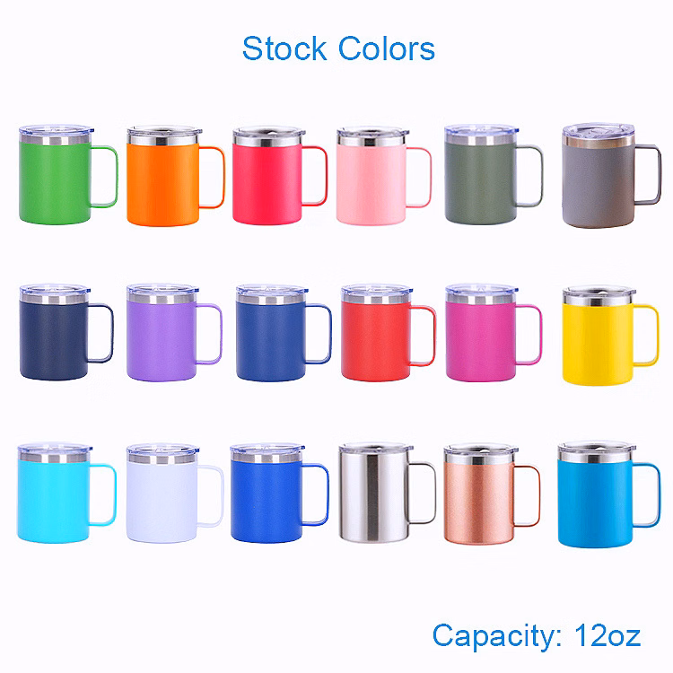 12oz Camper Mug Various Colors